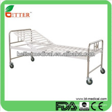 One crank headrest lifting hospital medical bed